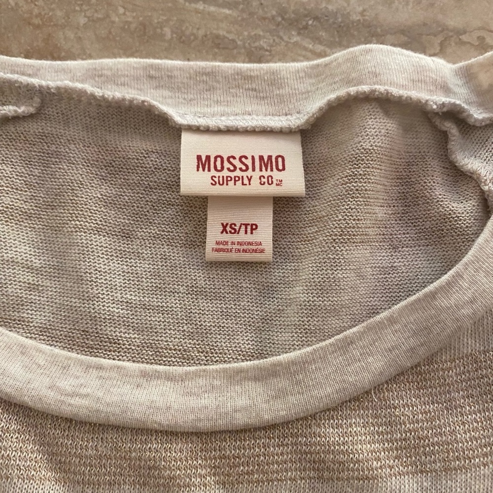 NWOT Mossimo Supply Co. Striped Sweater - Picture 2 of 3